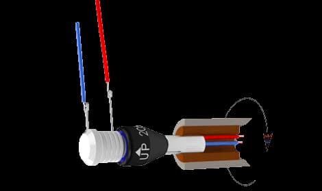 Montaje con aislamiento térmico y eléctrico