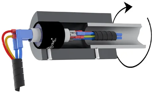 Montaje del adaptador al cuerpo