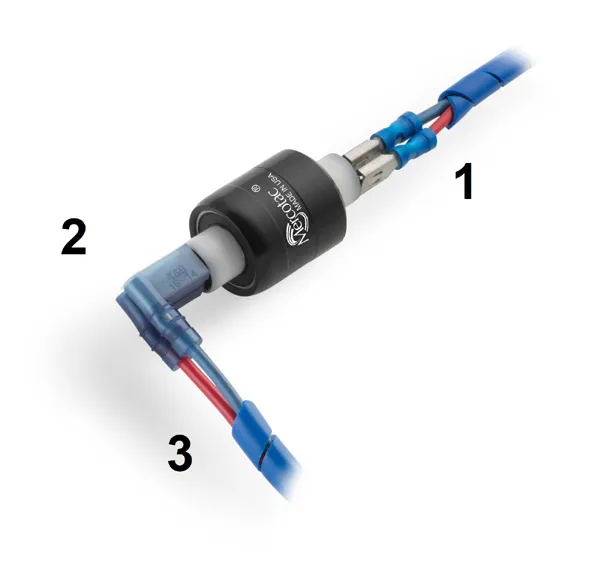 Conexiones de cables estándar
