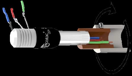 Montaje con aislamiento térmico y eléctrico
