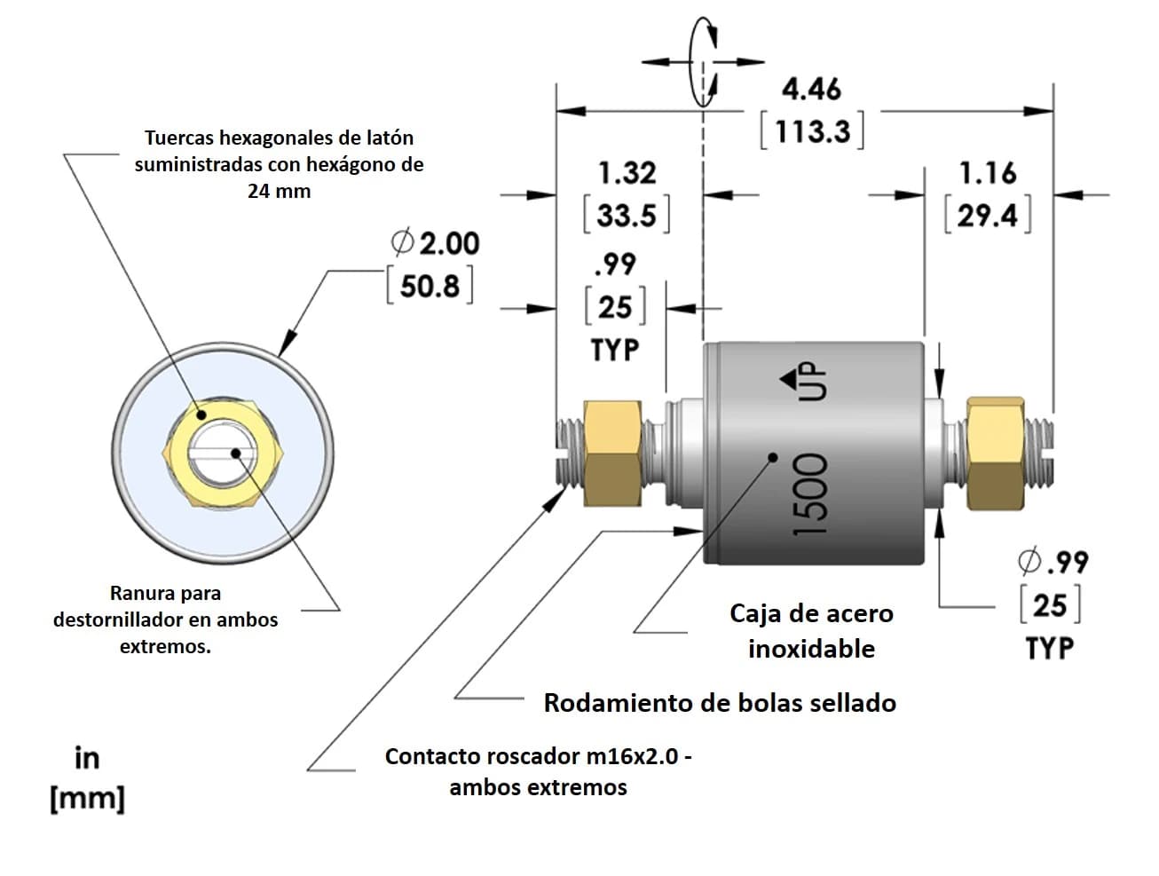 Dimensiones Mercotac 1500